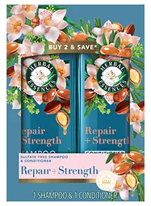 Herbal Essences Repair + Strength Argan Oil Shampoo & Conditioner Dual Pack